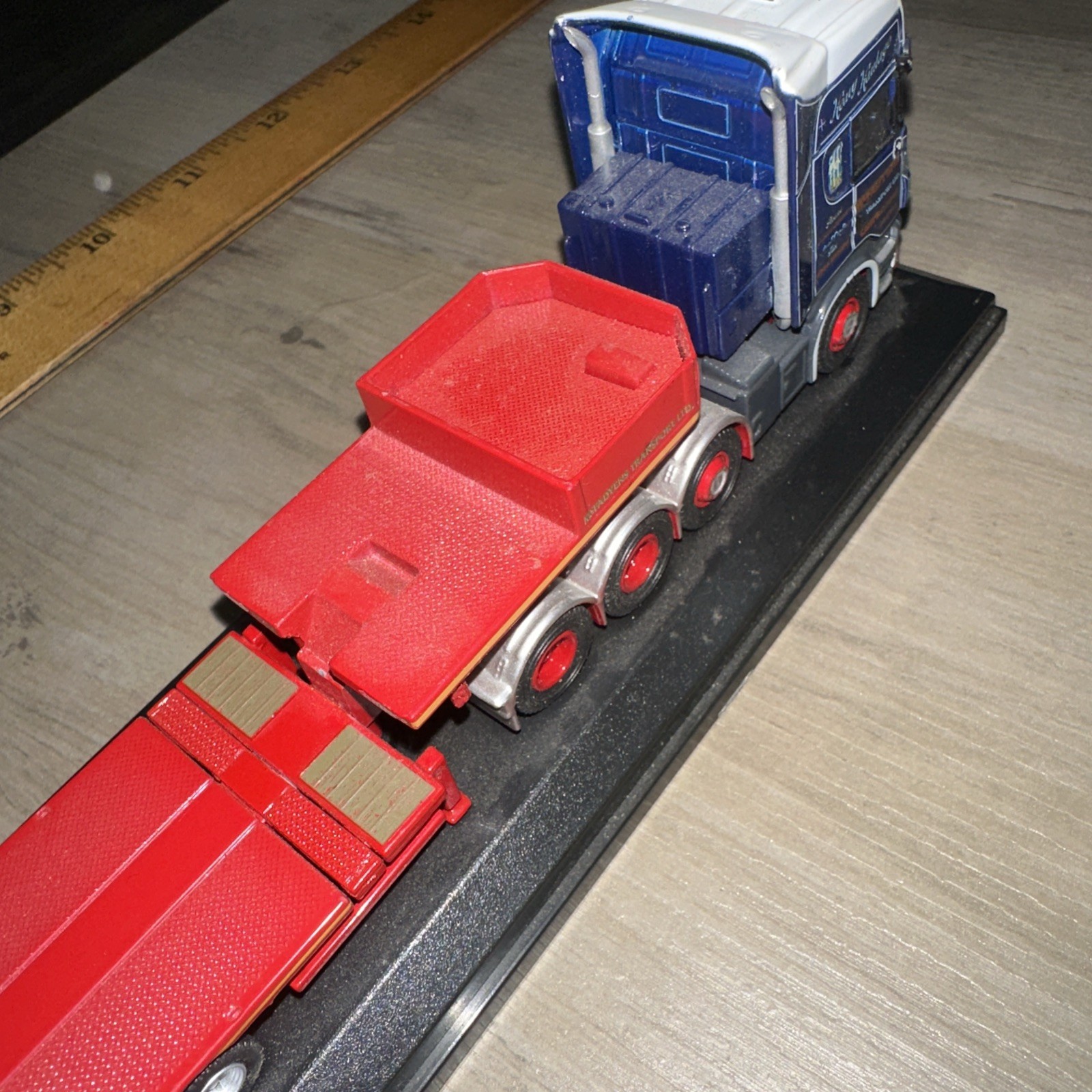 Vintage Oxford Diecast Truck Mcfadden‘S Transport LTD Low Boy ￼