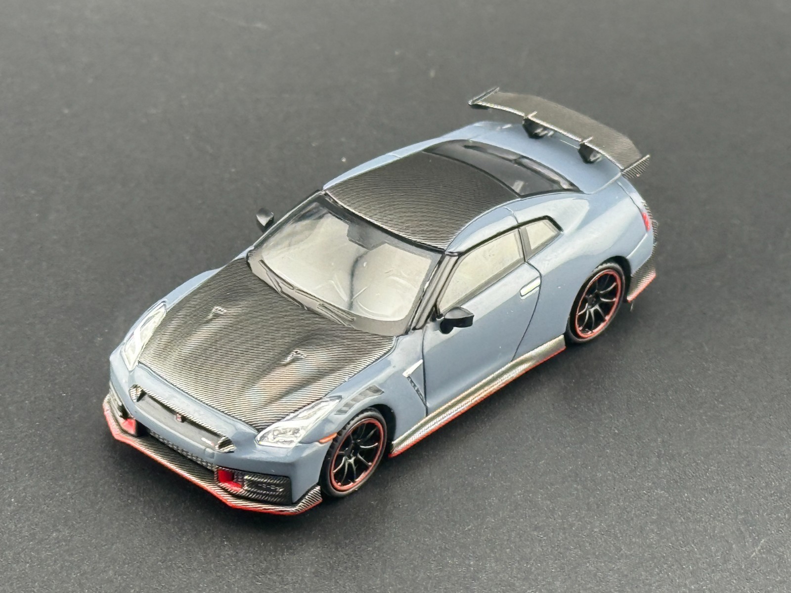 Mini GT Nissan GT-R Nismo 2024 NISMO – Stealth Gray #868 1/64