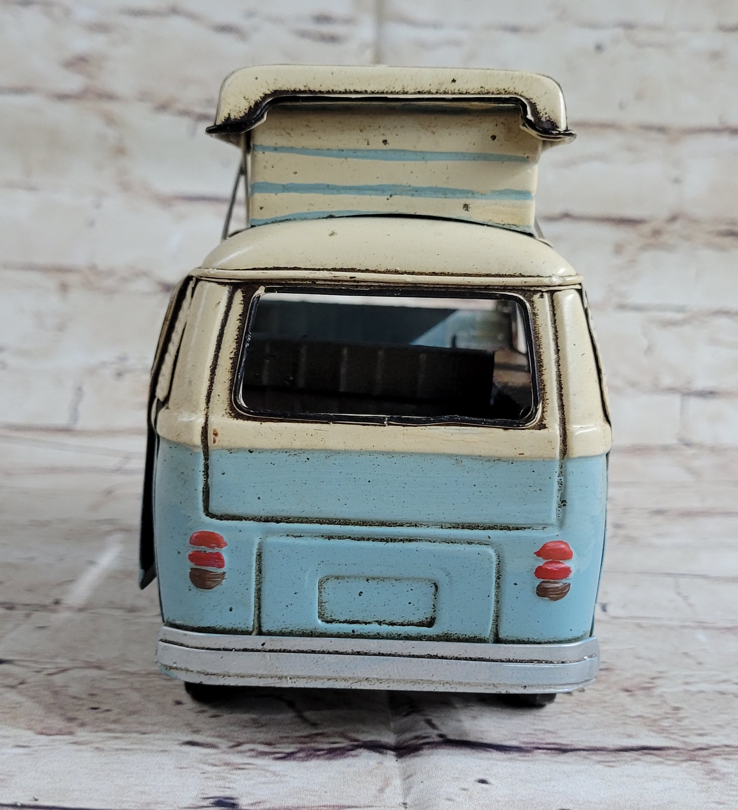 Handy Metal Cars Model Hand Craft Diecast Metal Model Car 1964 VW Artwork Decor