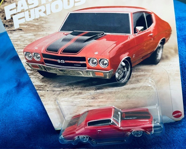 Hot Wheels 1970 Chevrolet Chevelle SS454 Red Fast & Furious