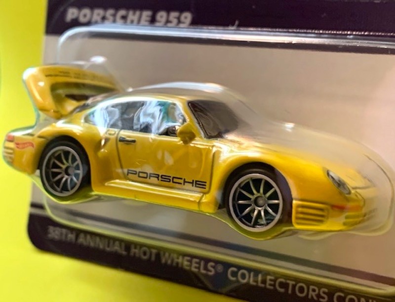 2024 38th Hot Wheels Collectors Convention Porsche 959, 02024/06200, Unique # :)