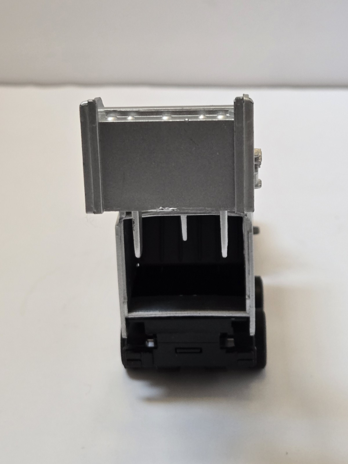 Garbage Truck 6″X1.5″ Pullback Action Black Tailgate Diecast Free Shipping