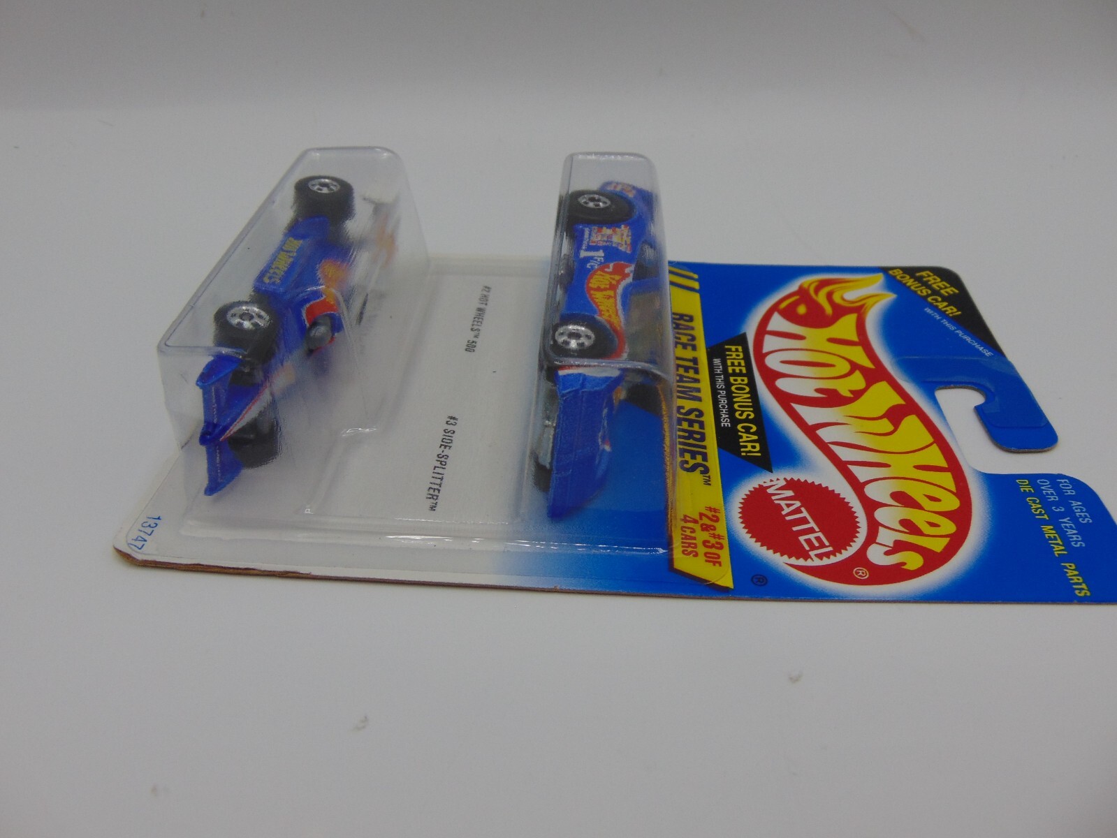 Hot Wheels Race Team Series Hot Wheels 500 and Side Splitter 4 Cars
