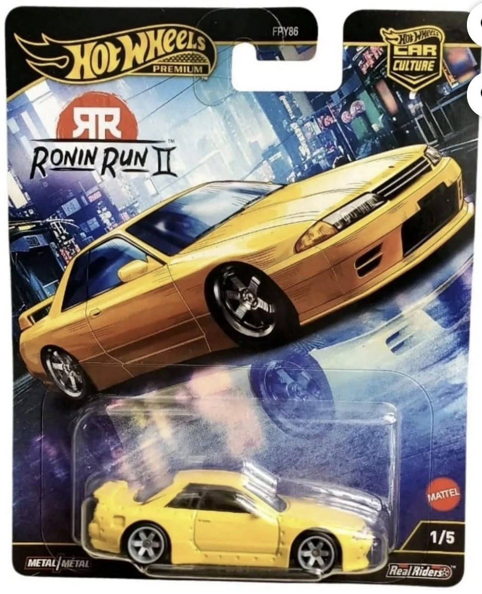 Box Of Hot Wheels 2025 Car Culture M Case Ronin Run II Set of 10 Cars FPY86-961M