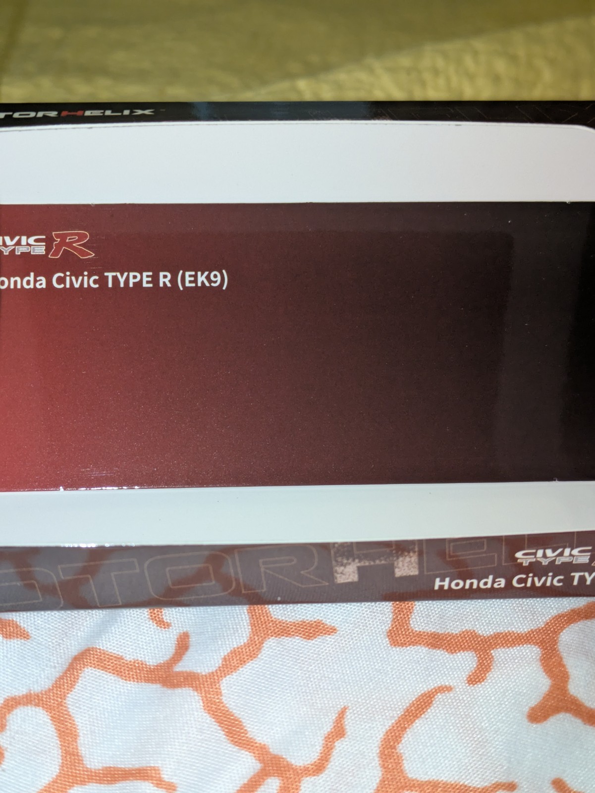 Motorhelix 1:64 Civic Ek9 Custom Chrome Color Diecast