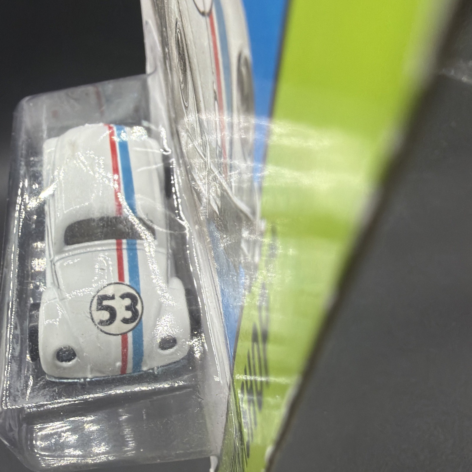 ⭐2014 Hot Wheels HW WORKSHOP HERBIE THE LOVE BUG WHITE VOLKSWAGEN BEETLE 53⭐