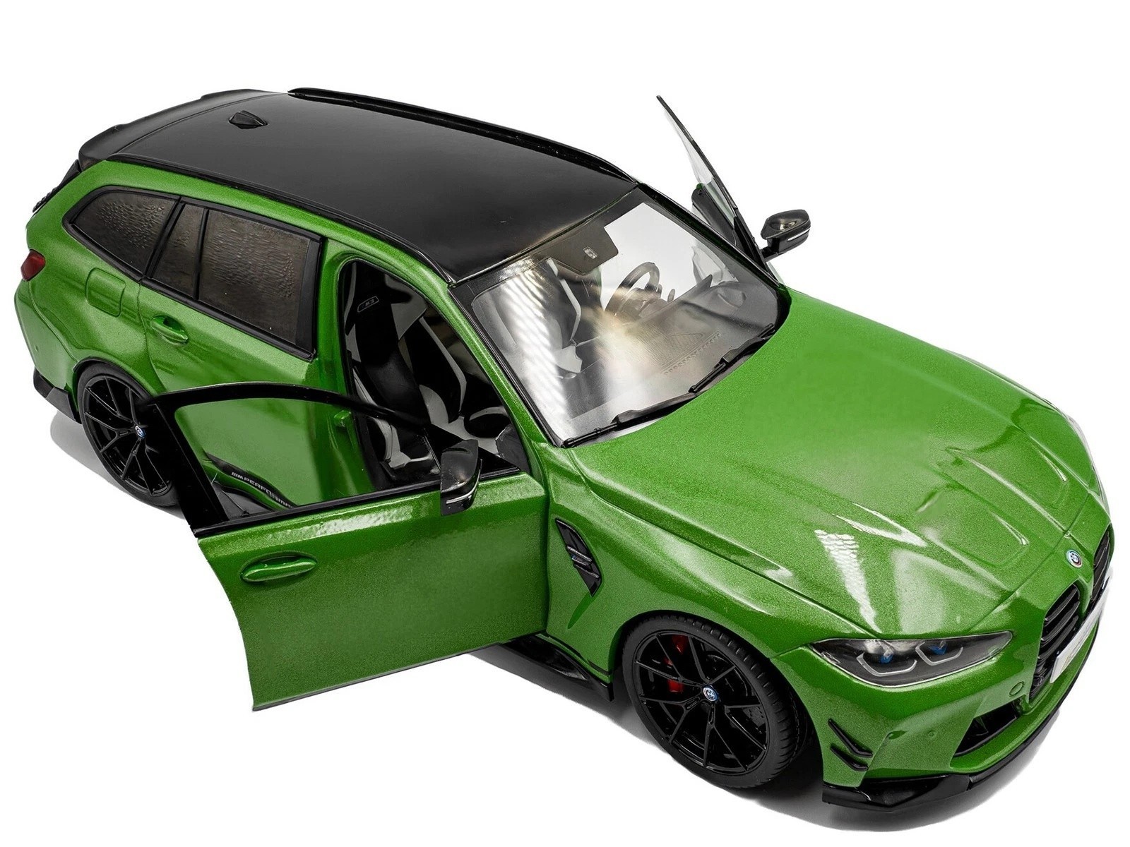 SOLIDO 2024 BMW M3 COMPETITION M XDRIVE TOURING GREEN 1/18 DIECAST S1813703-7A
