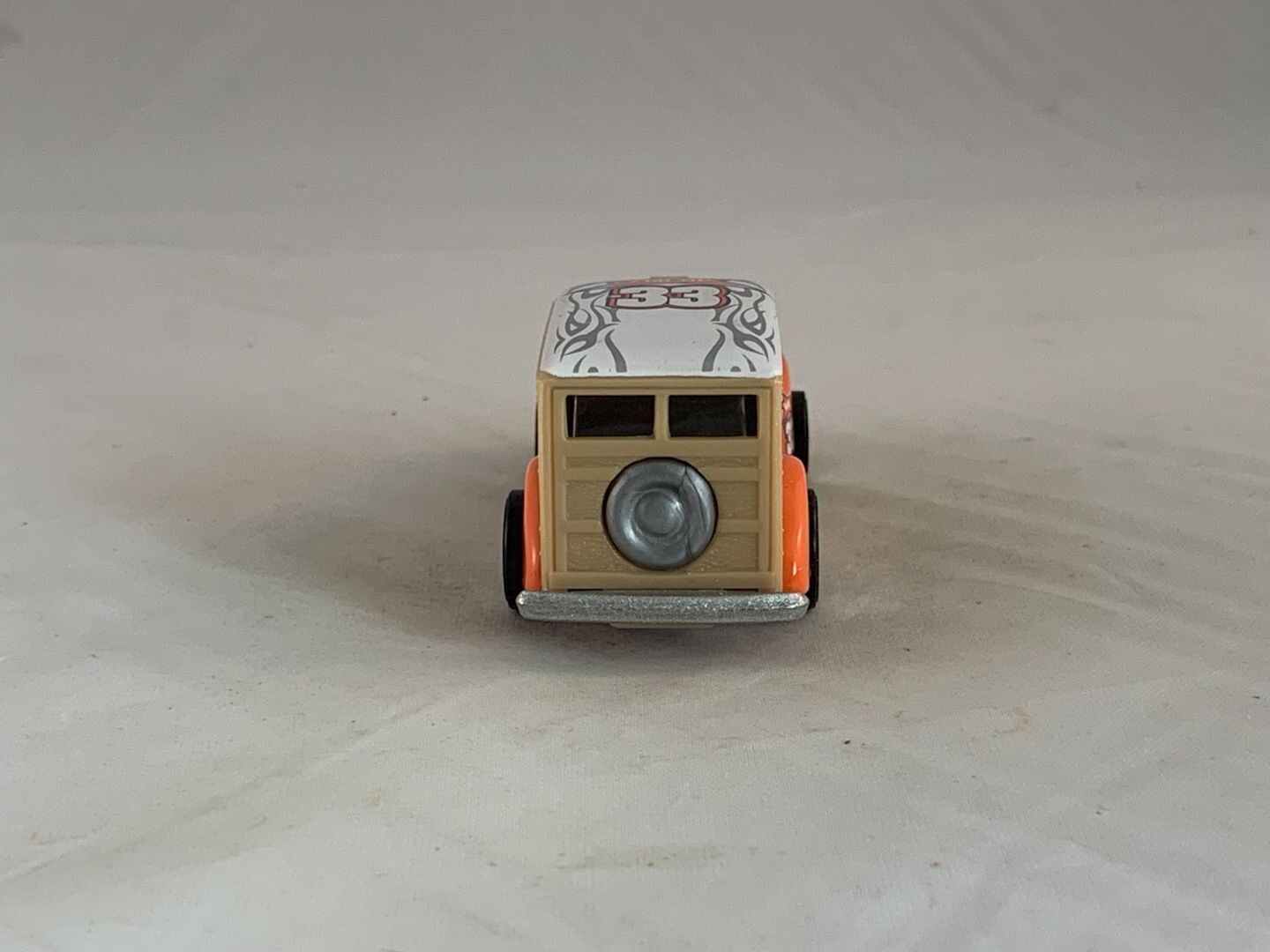 Hot Wheels 1940s 40s Woodie 2001 Skateboarders Orange WSPs