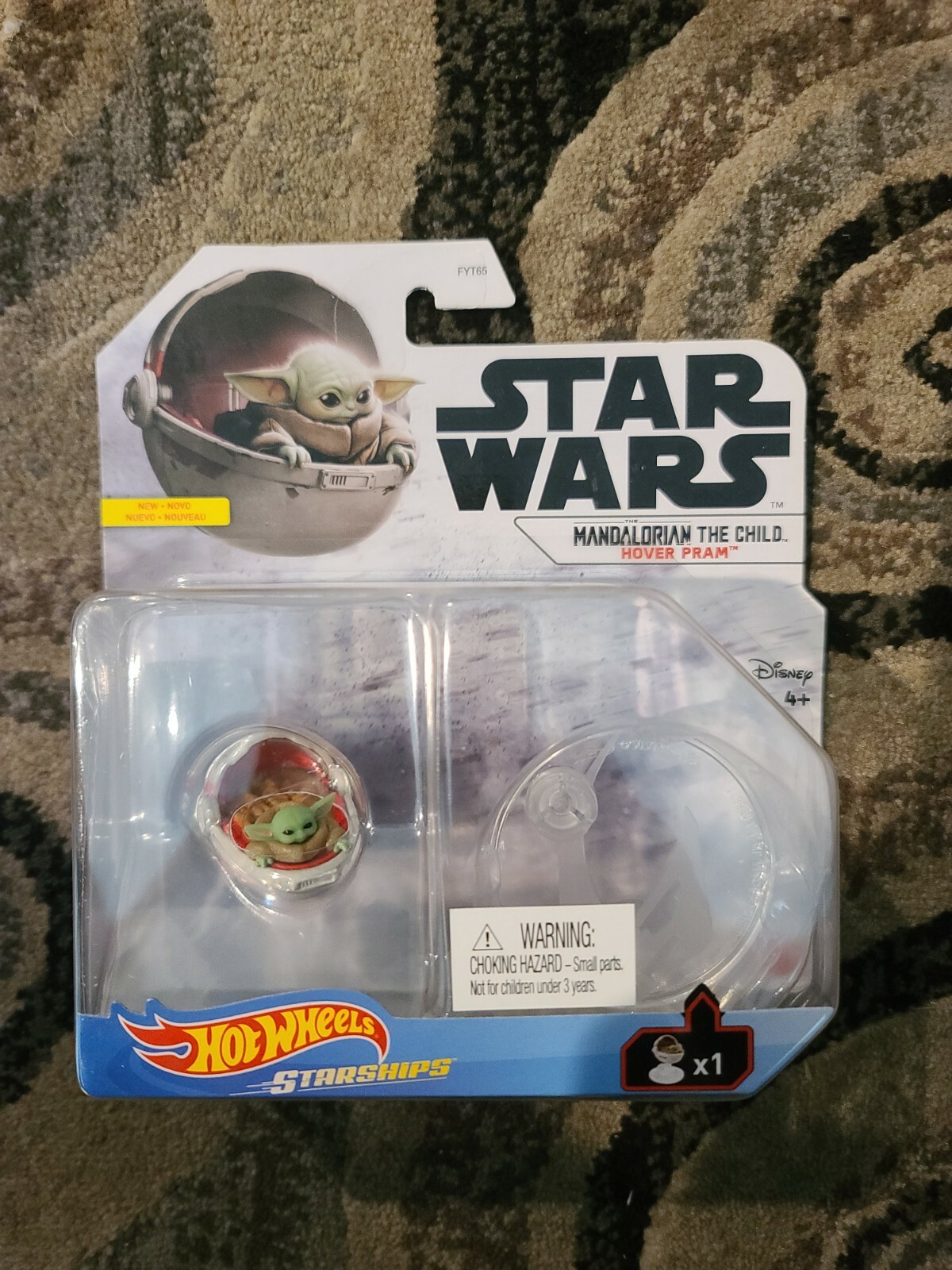 Hot Wheels Star Wars Starship Mandalorian The Child Hover Pram