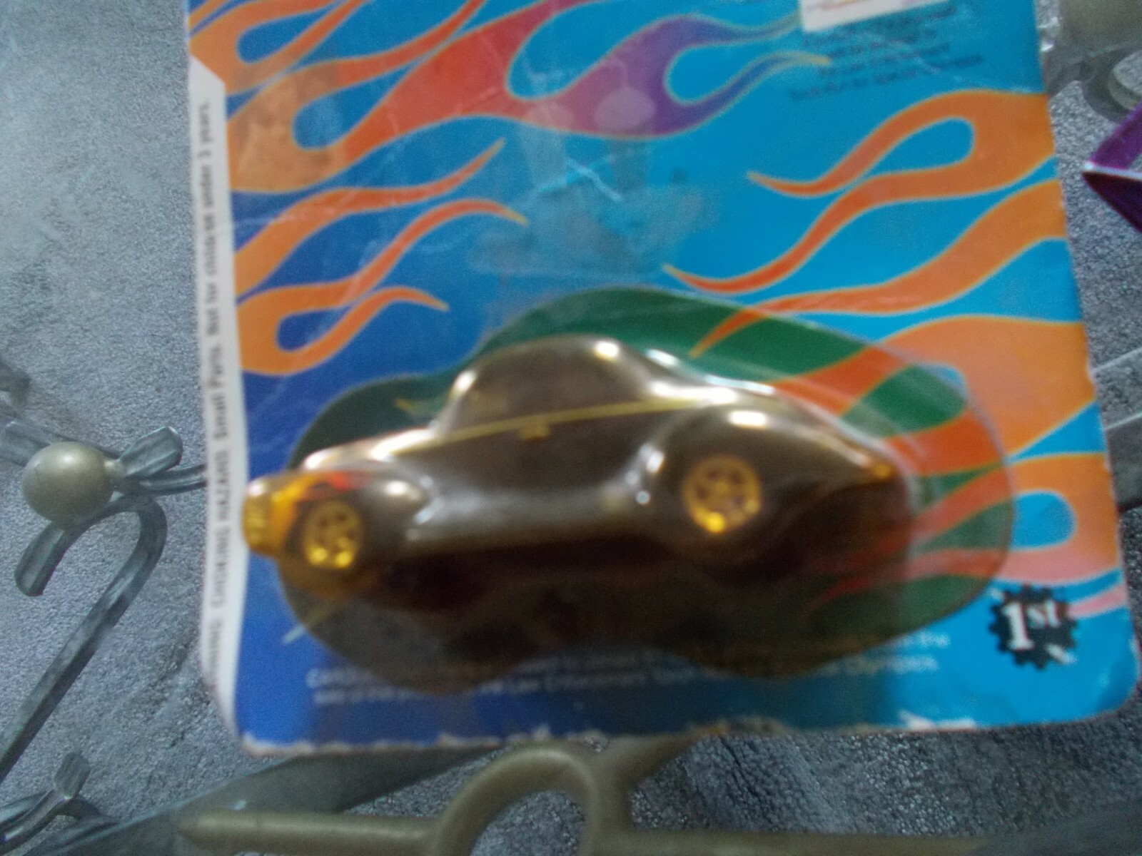 1999 Hot Wheels pr 50 MERC mercury white walls car quest 40 ford black leadsled