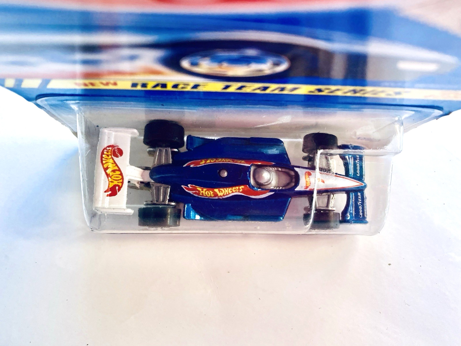 1995 Hot Wheels #276 Race Team Series 2/4 HOT WHEELS 500 Blue w/Chrome