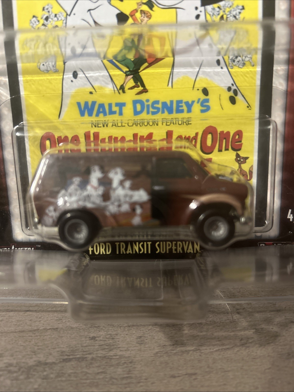 Hot Wheels 50th Disney Dalmatian Ford Transit Supervan Protector
