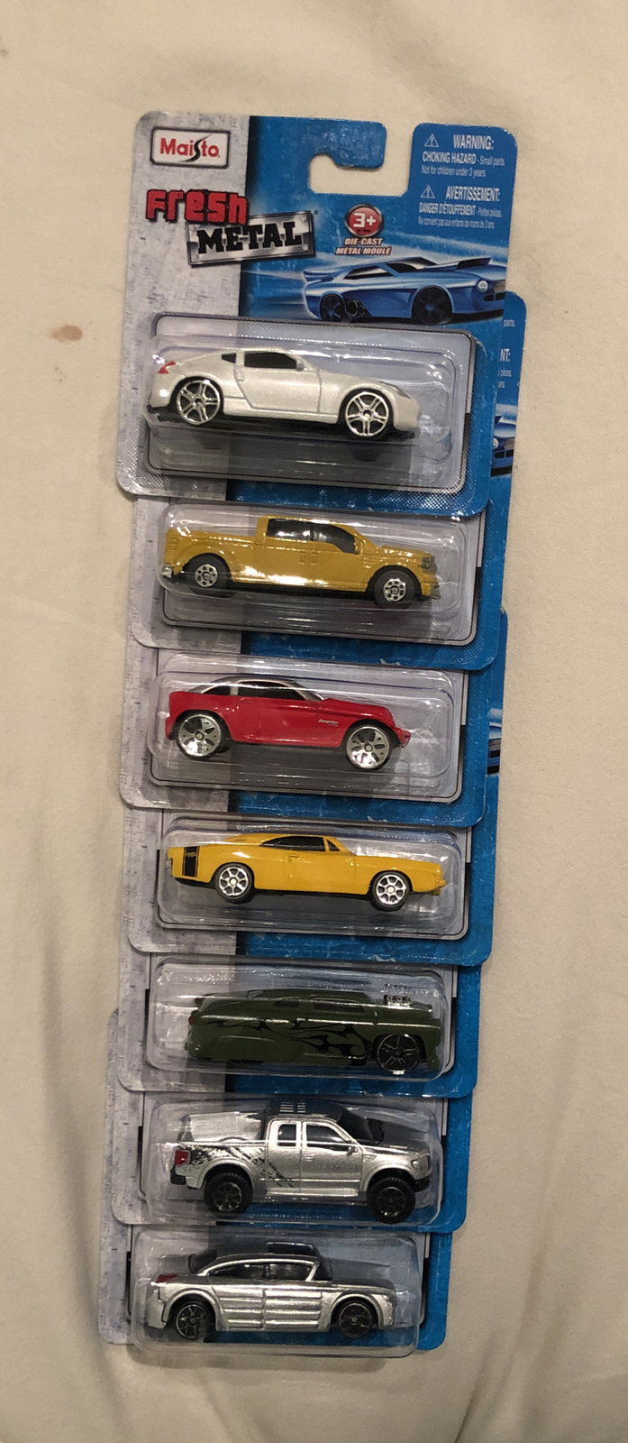 maisto fresh metal 7 Cars From 2017
