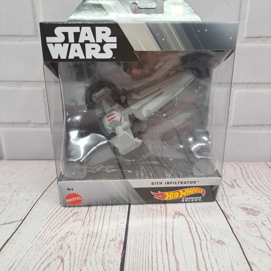 Hot Wheels Star Wars Starships Select Sith Infiltrator #20 BRAND NEW
