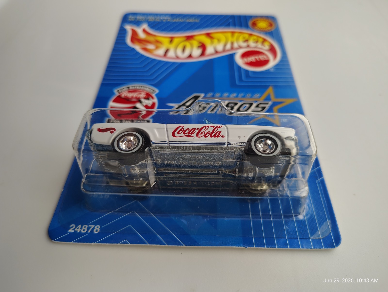 Hot Wheels – Lot of 3 – MLB Astros – Mustang + 3-Window 34 Ford + 57 T-Bird