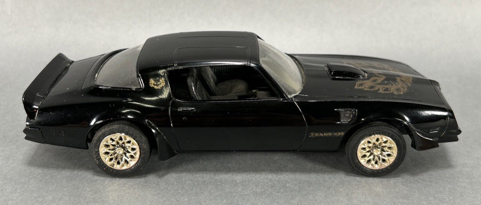 1978 Pontiac Trans Am Black/Gold Dealer Promo 1:25 Car W/ Firebird Hood Graphic