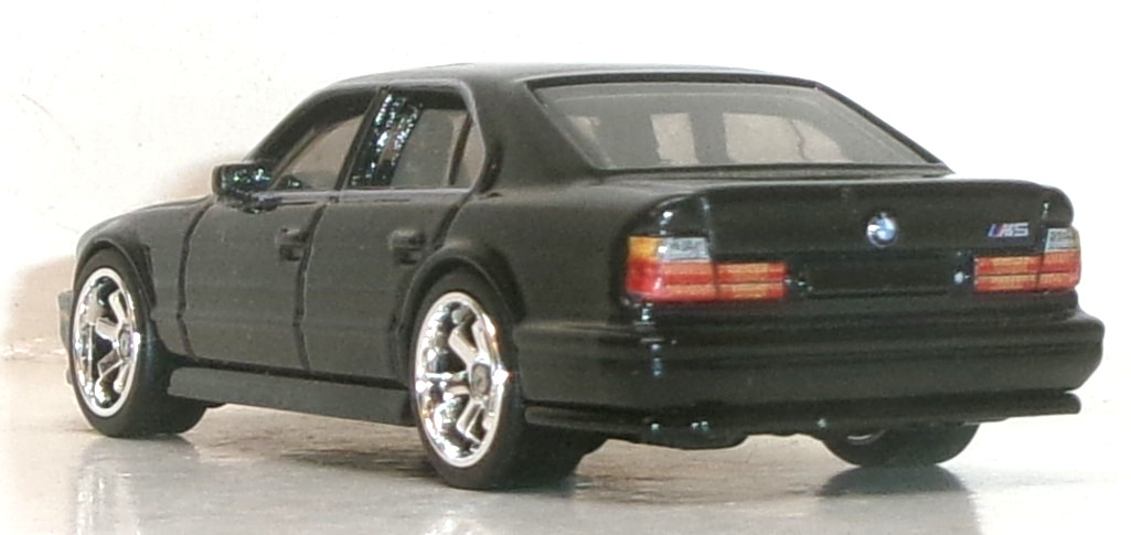LOOSE 2023 HOT WHEELS PREMIUM 1:64 BLACK ’91 BMW M5 E34 WHEEL SWAP REAL RIDERS