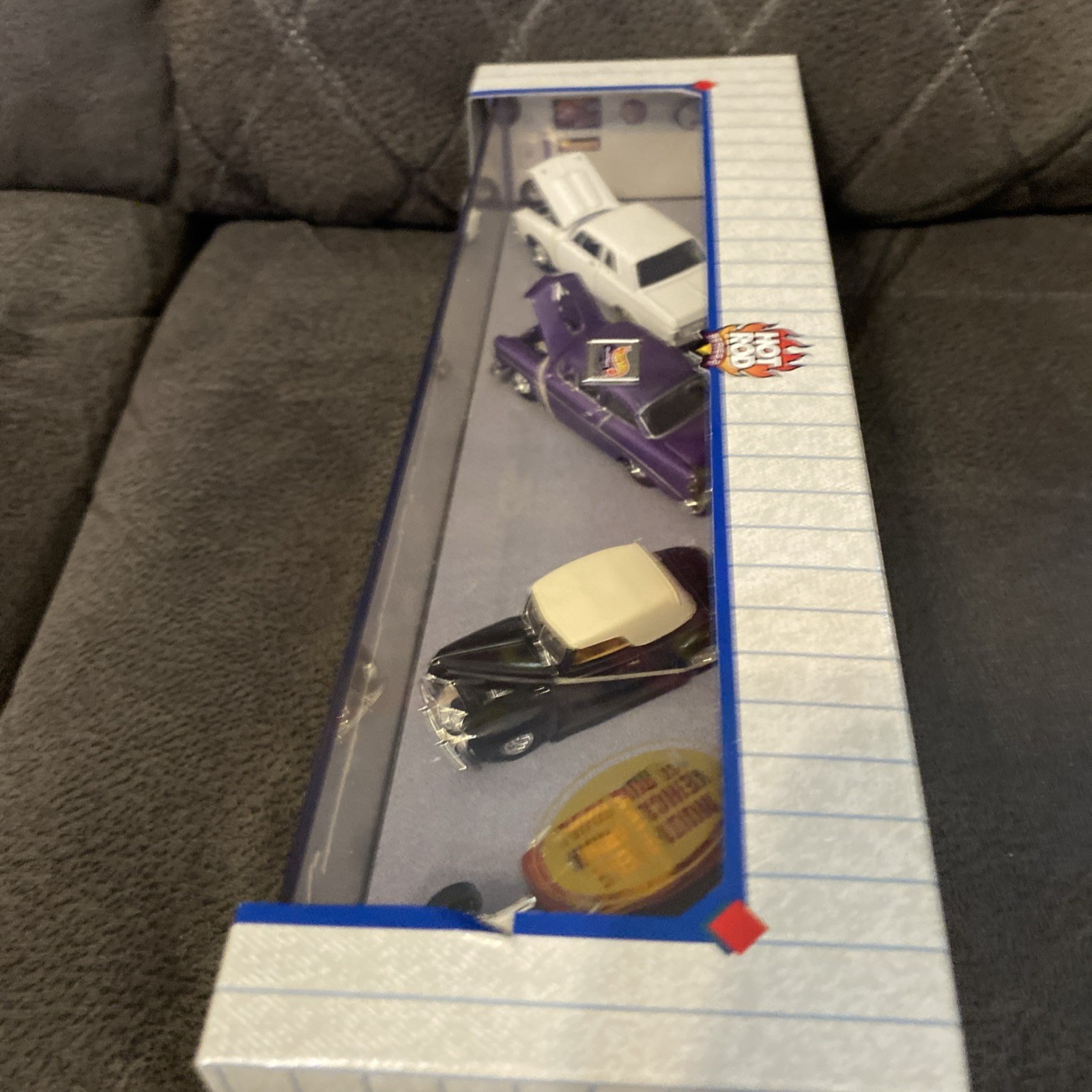 MATTEL HOT WHEELS COLLECTIBLES REGGIE’S CARS HOT ROD SERIES 4 CAR SET NEW!