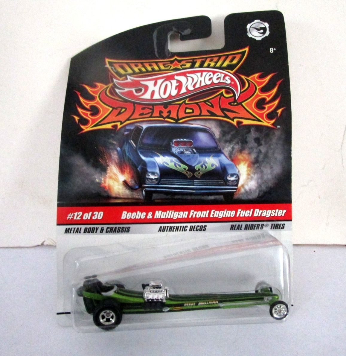 Hot Wheels Drag Strip Demons, #12 of 30, Beebe & Mulligan Front Engine Fuel Drag