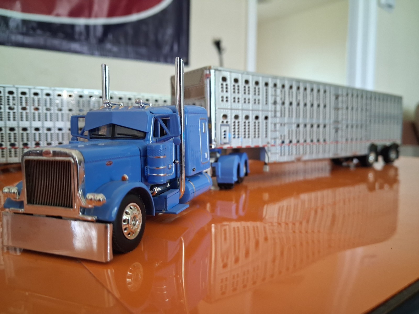 highway 61/DCP Custom built baby bluish with white frame.