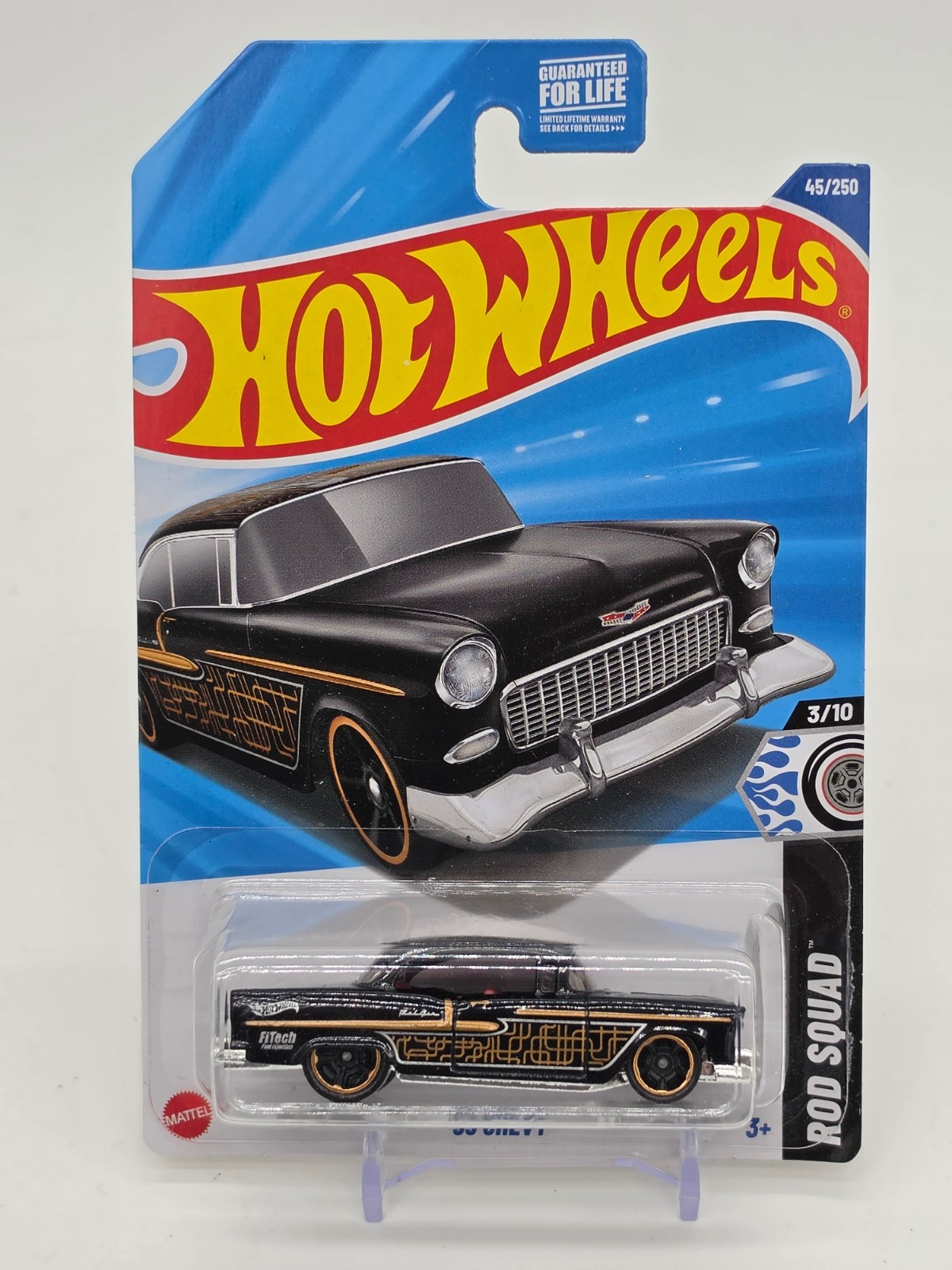 Hot Wheels – Rod Squad Series – ’55 Chevy – Black
