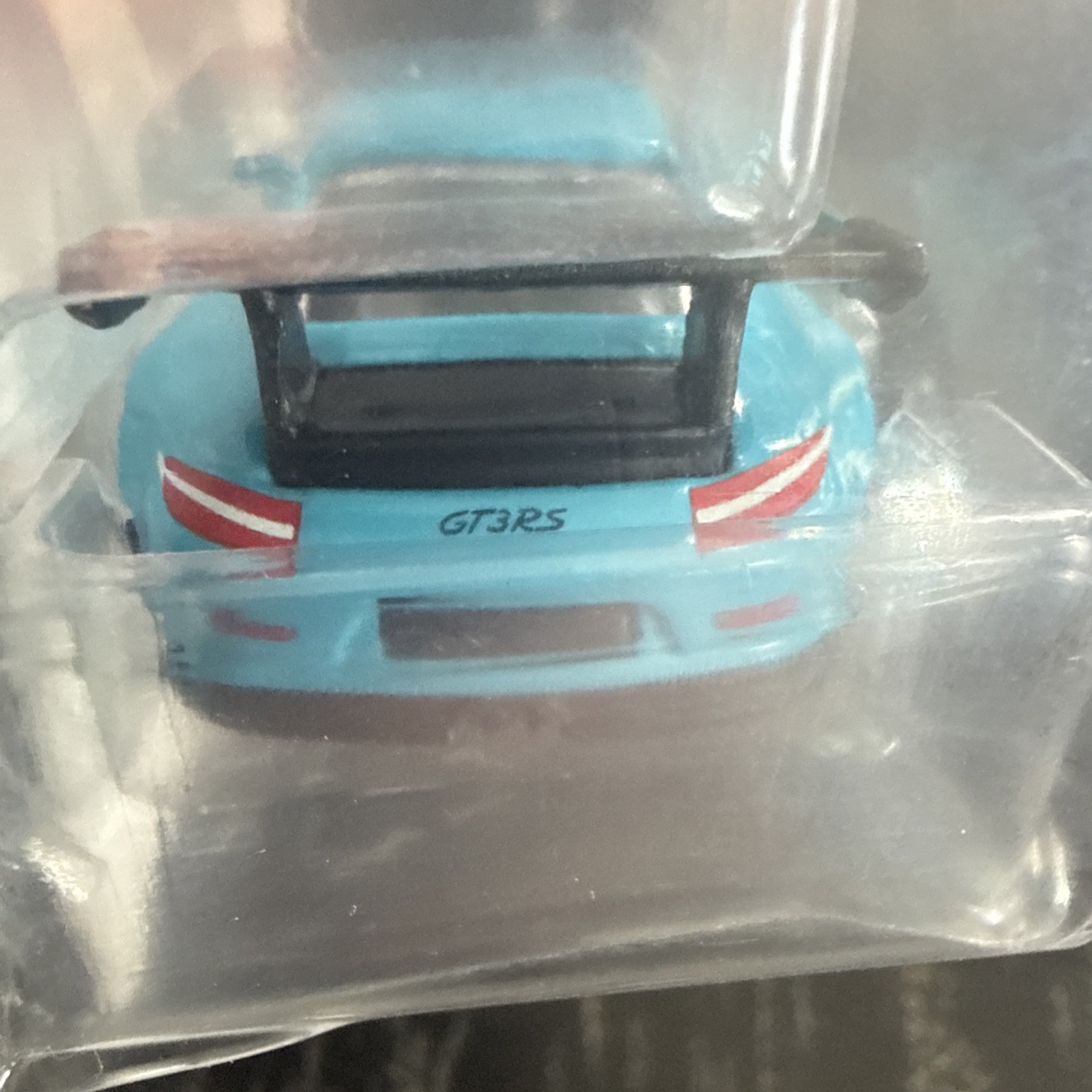 Majorette Porsche 911 GT3 RS Light Blue *Rare* – 1:59 Package with Card