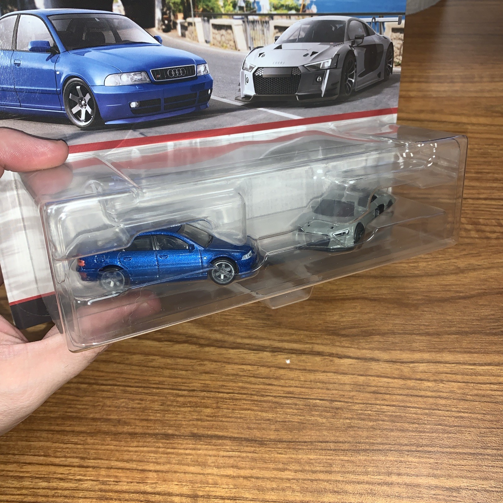 Hot Wheels Premium Car Culture Twin 2 Pack Audi S4 Quattro & Audi R8 LMS