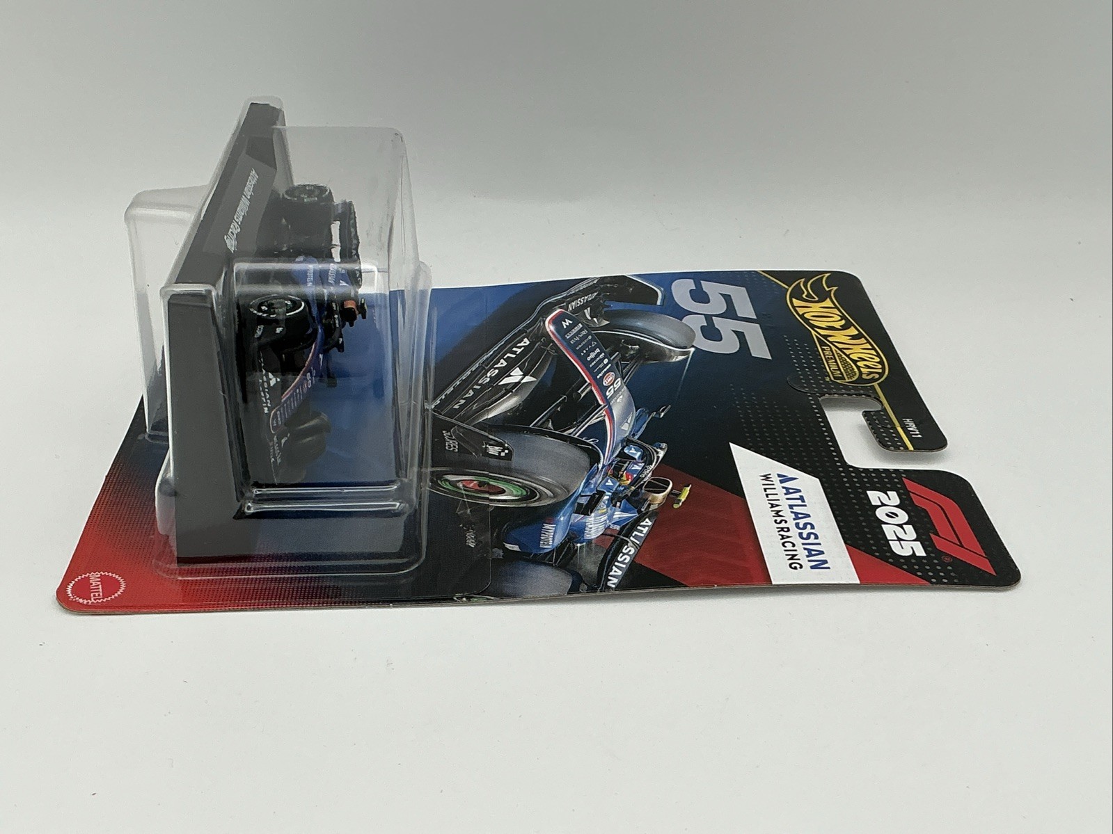 New Hot Wheels Formula 1 Premium 2025 Grid Atlassian Williams Racing #55