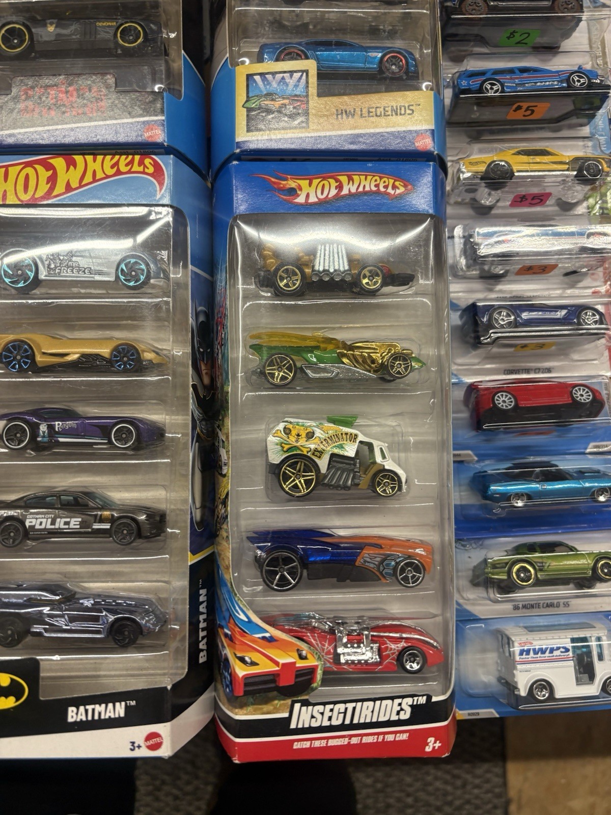 Hot Wheels 5 Car Multipack Lot Of 20 Packs 100 Loose Cars Total Mixed Years