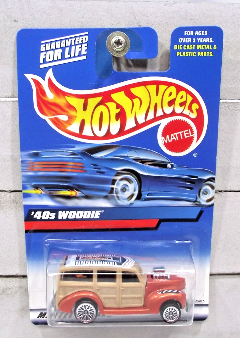 Hot Wheels 1940s “Woodie” Panel Delivery Van