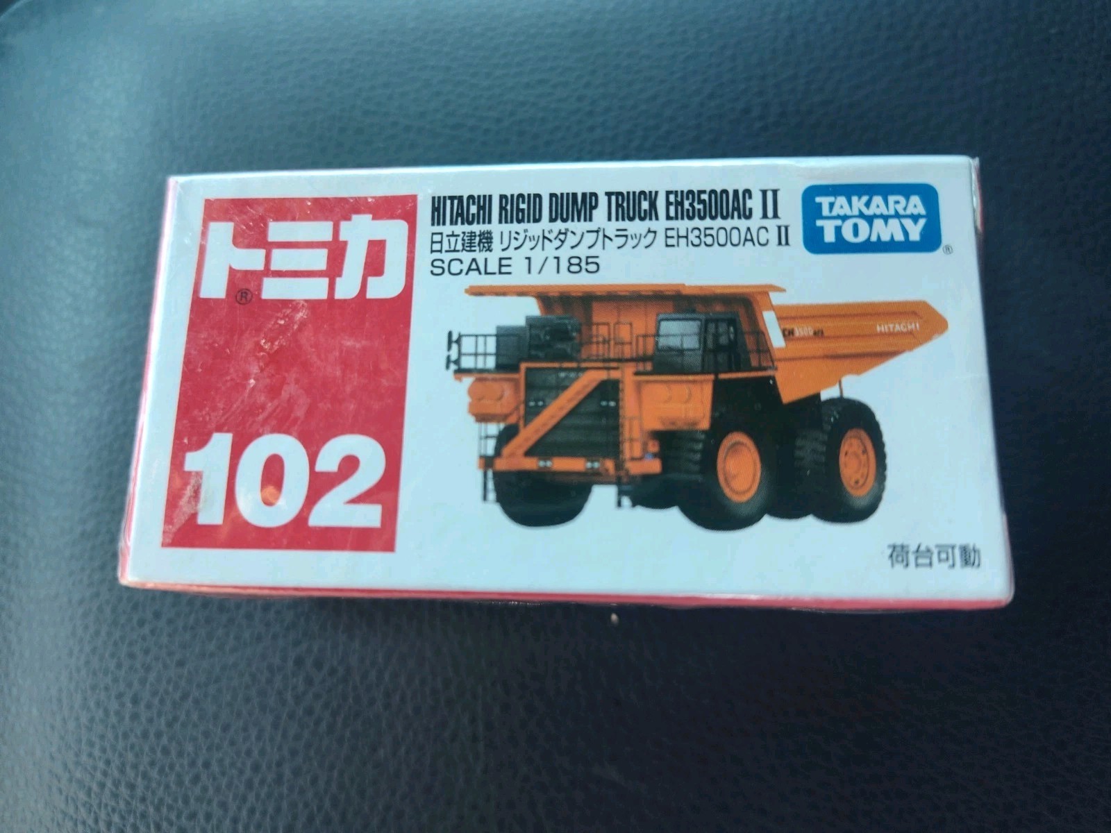 Takara Tomy Tomica #102 Hitachi Rigid Dump Truck EH3500AC II 1/185 Scale NEW!!