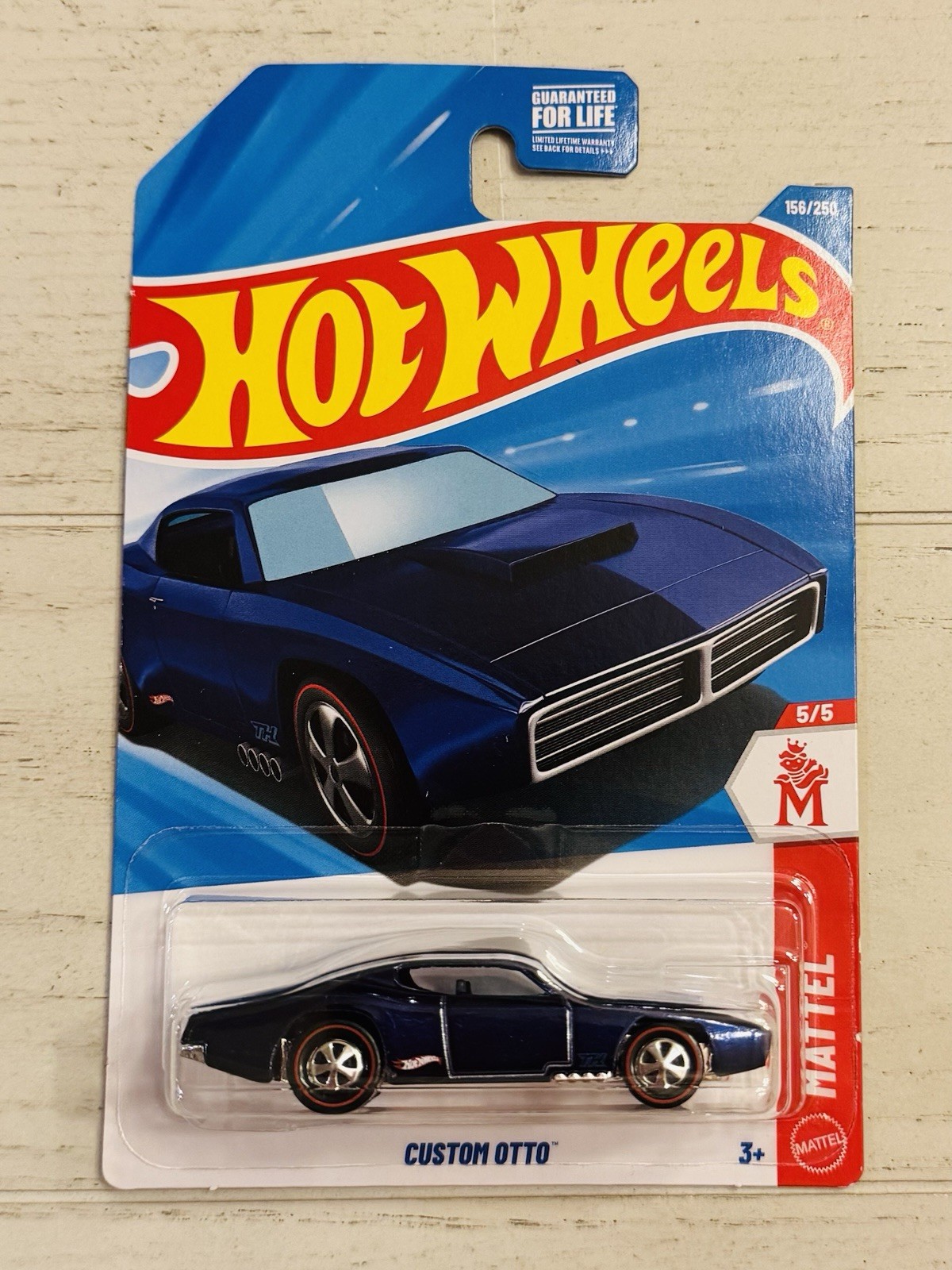 Hot Wheels Custom Otto 2026 STH Super Treasure Hunt & 2017 Target Red Edition