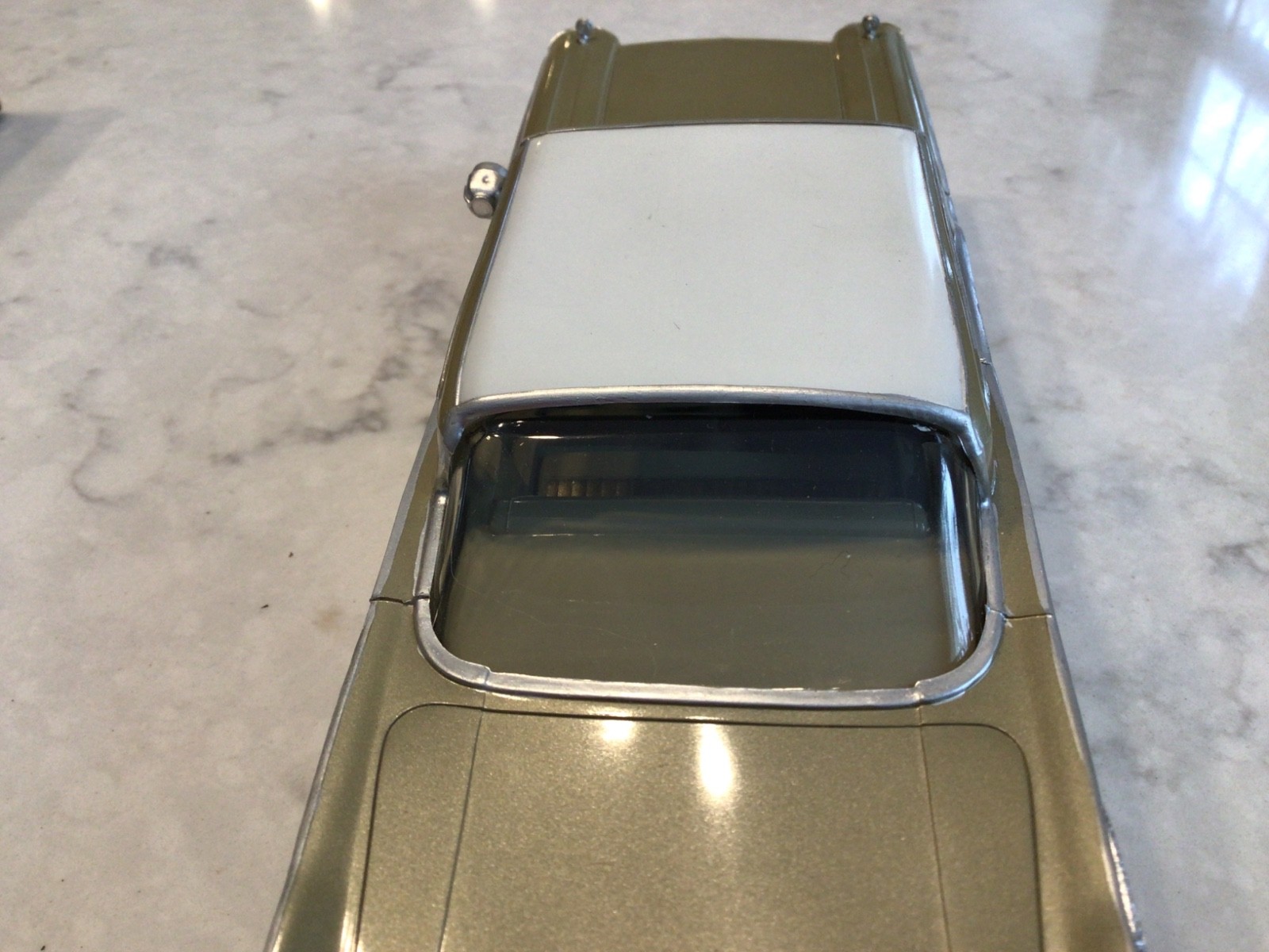 AMP 1959 MERCURY PARKLANE TWO TONE PROMO WITH FLY WHEEL IN ORIGINAL BOX