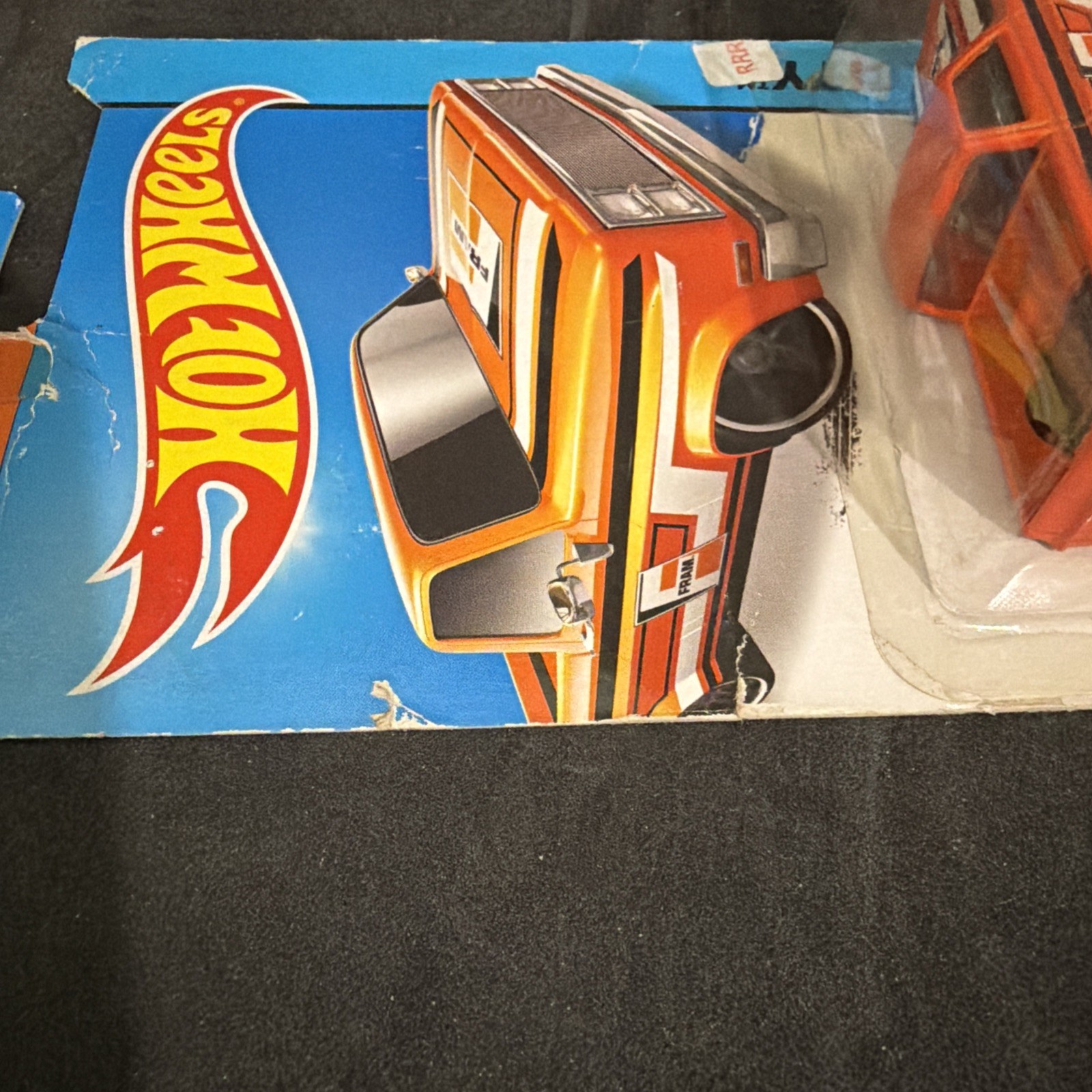 Hot Wheels ’83 Chevy Silverado FRAM Orange Pickup Truck 16/25 City *CONDITION*