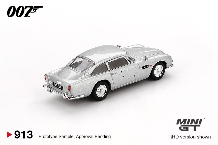 Mini GT 1:64 Aston Martin DB5 James Bond “Skyfall” – English Packaging #913
