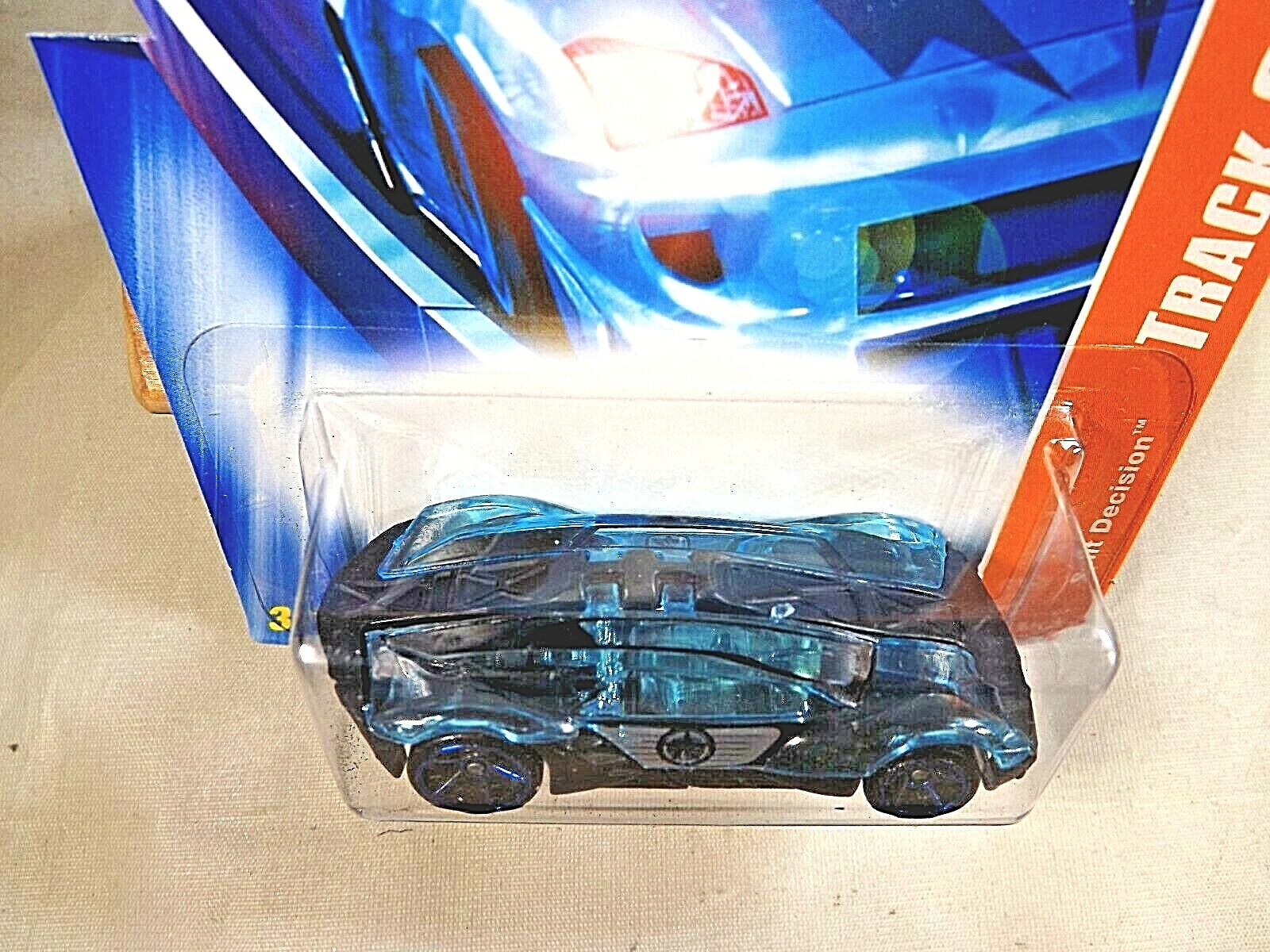 2007 Hot Wheels #111 Track Stars 3/12 SPLIT DECISION Blue-Black w/Black OH5 Sp