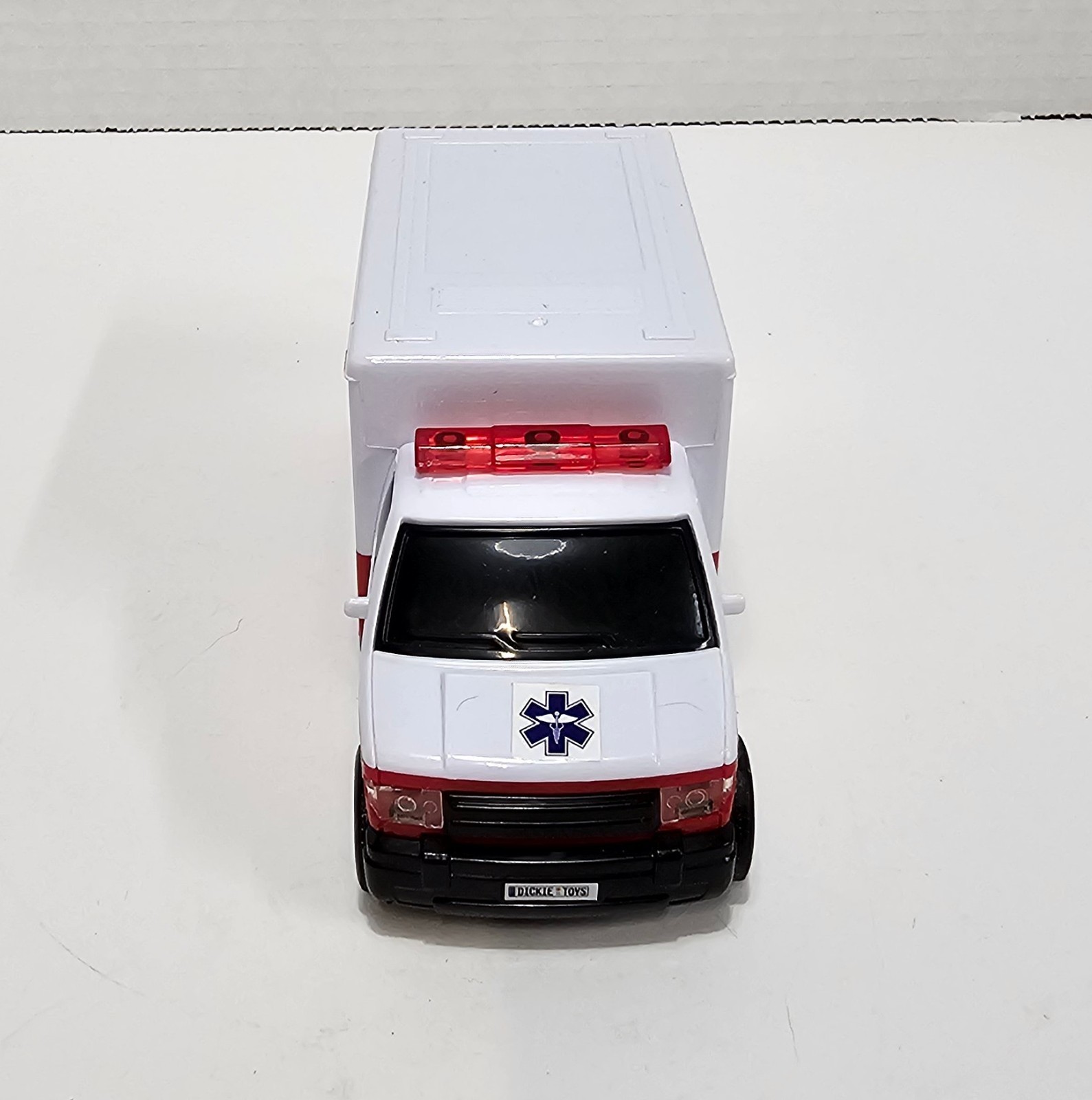 Vtg Dickie Toys SOS Rescue Center Call Center 4 Vehicles Fire Police Ambulance