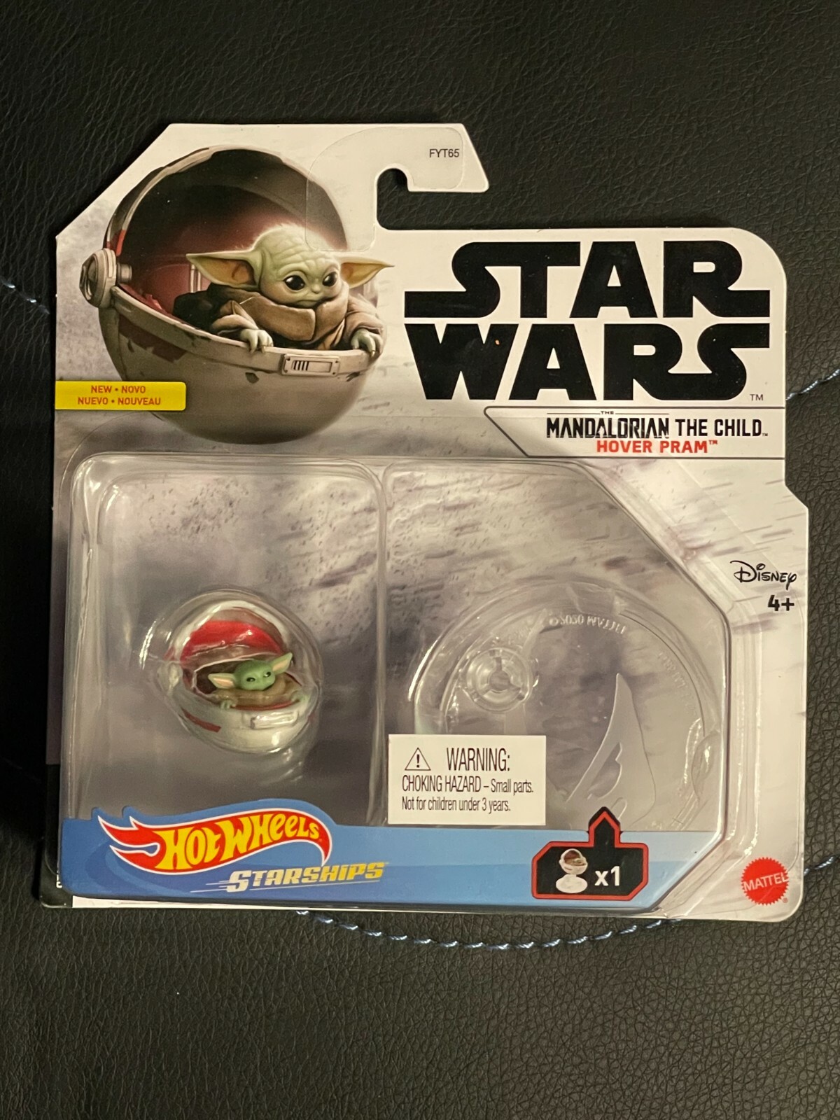 Hot Wheels Star WARS Starships Mandalorian THE CHILD HOVER PRAM – Baby Yoda Seat