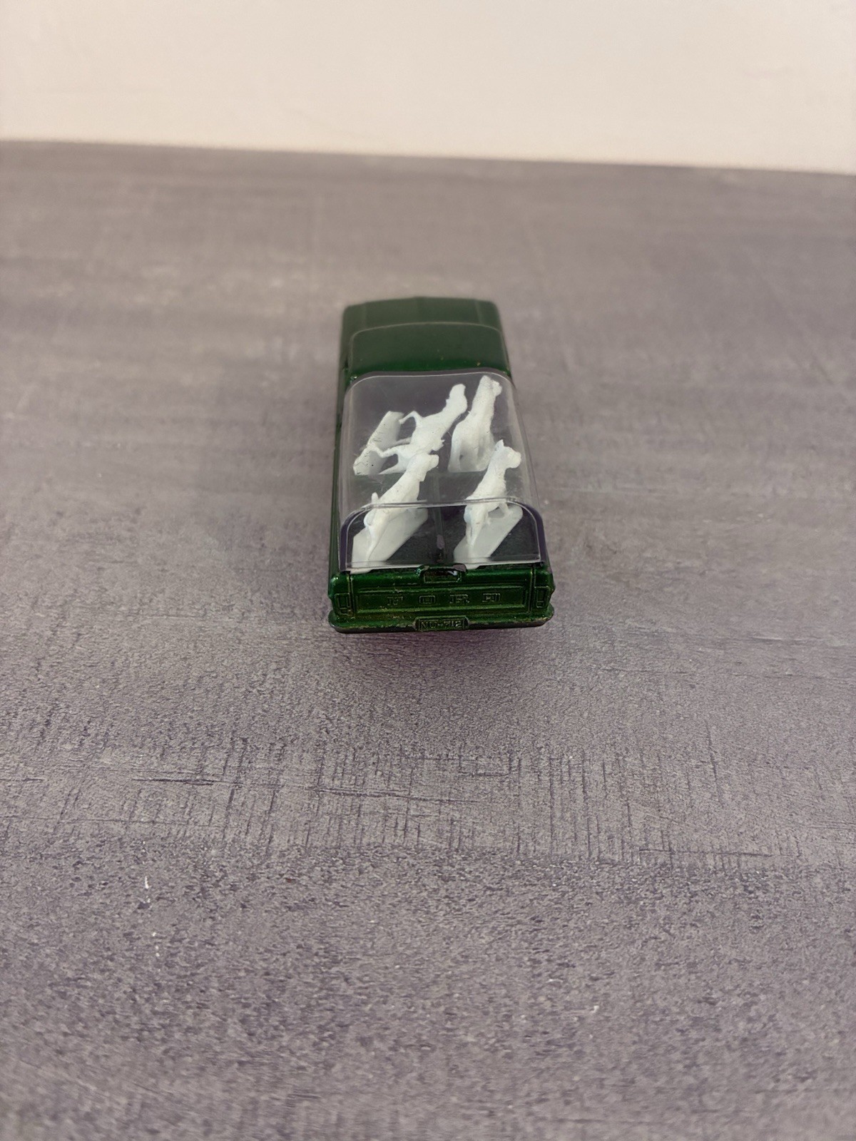 Matchbox Lesney Superfast 50 Green Kennel Truck With Dogs