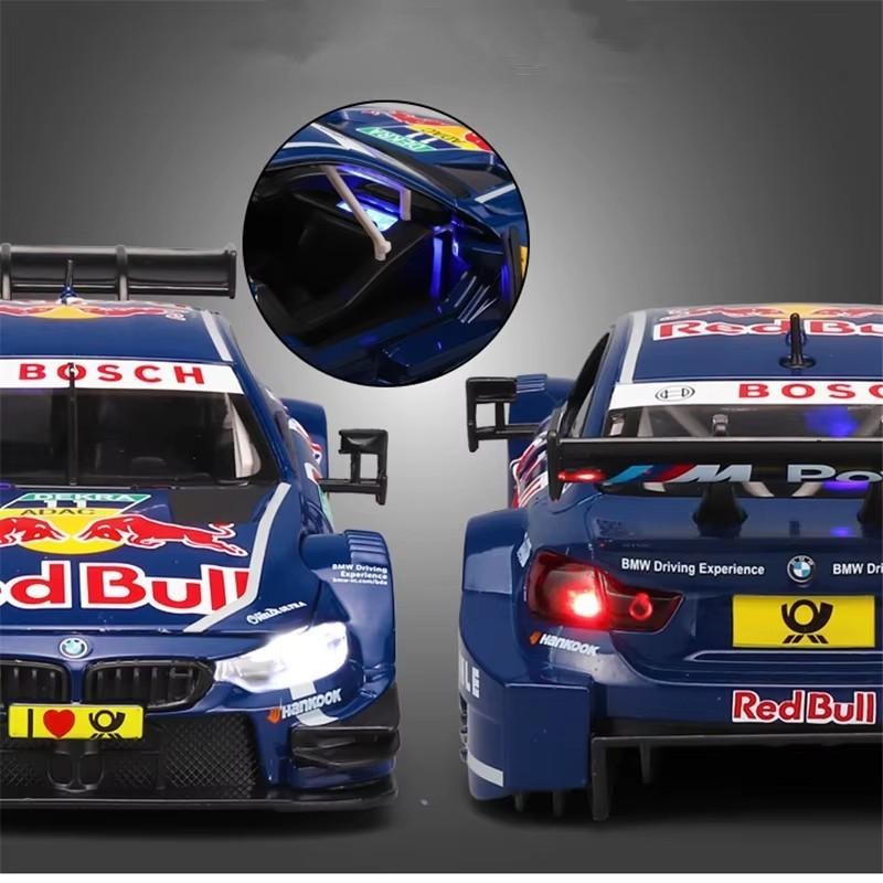 1:24 BMW M4 GT3 Red Bull Sports Car Diecast Metal Model Collectable Toy Gift NEW