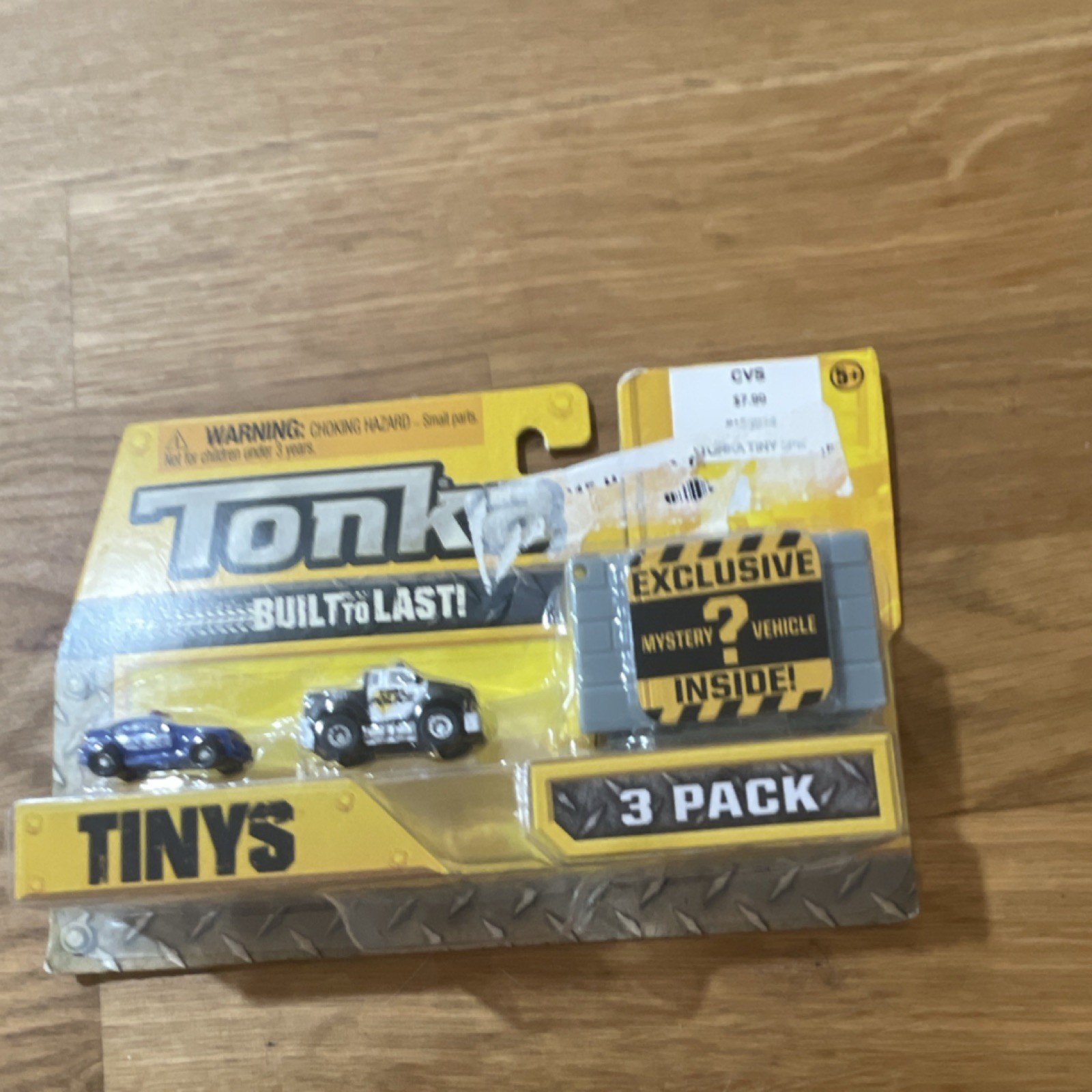 Tonka Tinys 3 Pack Multi-Color Exclusive Mystery Vehicle Model 59003