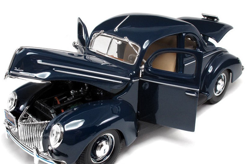 Ford 1930s Classic1 18Custom12Dream Built24Metal Model Concept Hot Rod Race Car