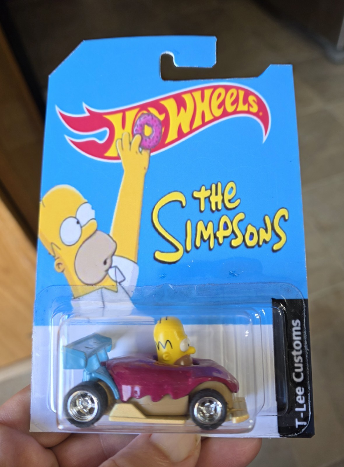 Hot Wheels **Custom** Simpsons Donut Drifter REAL RIDER’S