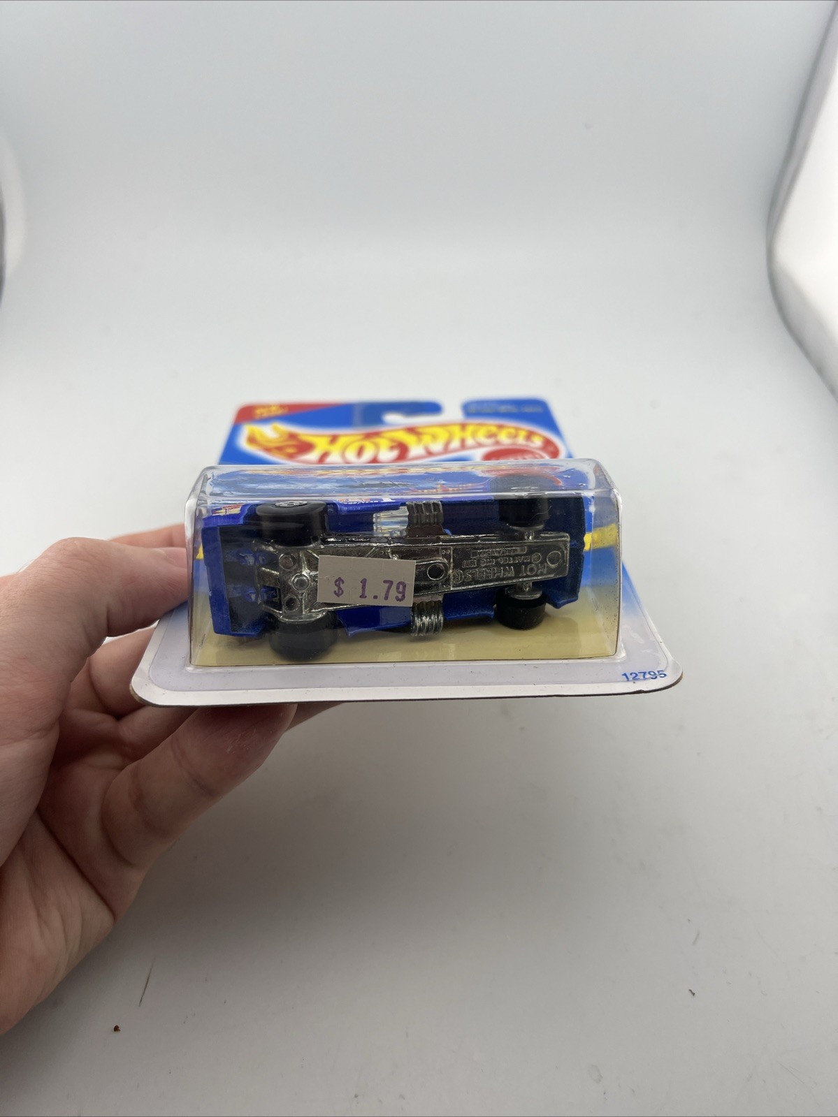 Hot Wheels Side Splitter Funny Car Blue 5Sp 1995 Race Team Series 3/4 #277