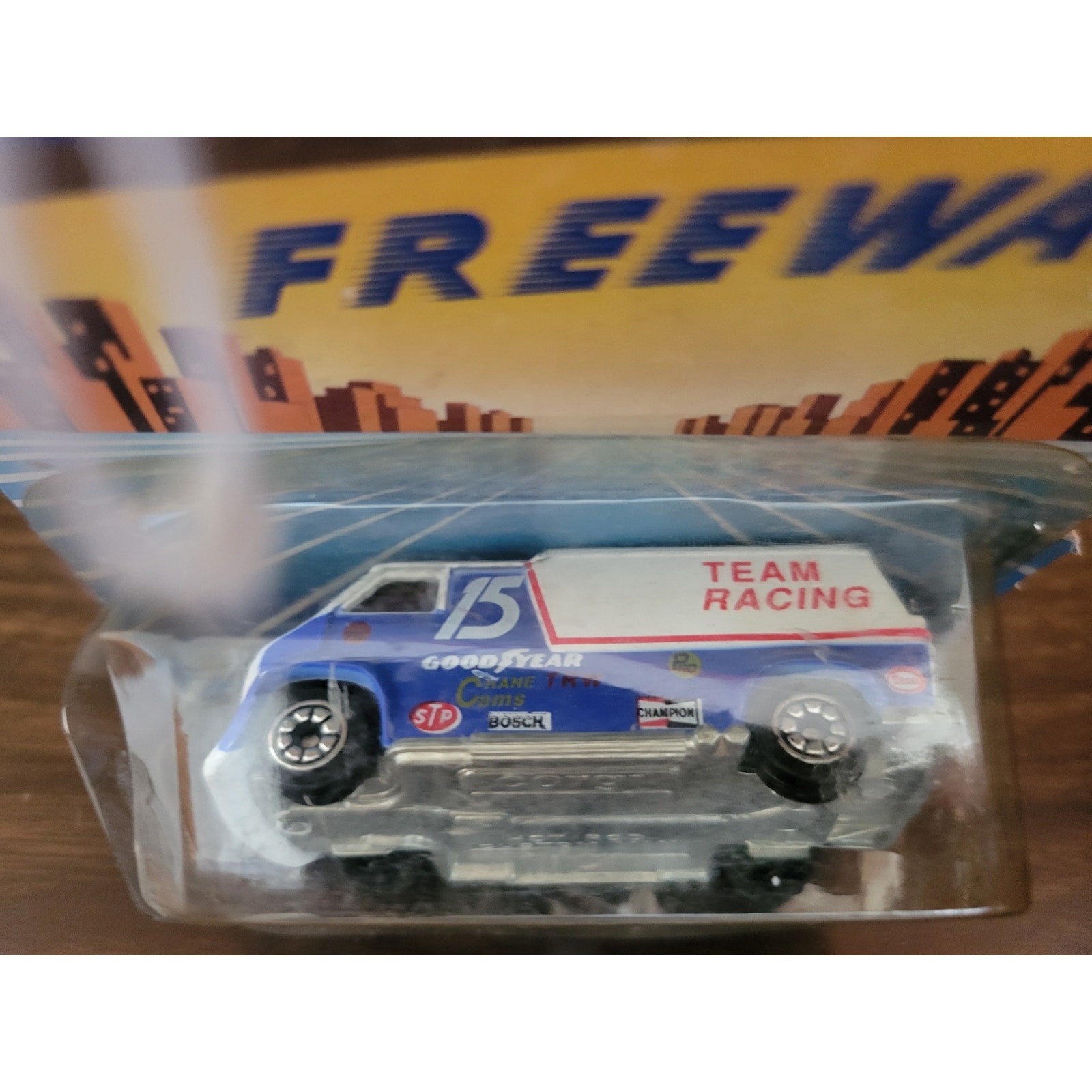 1988 Corgi Freeway Hot Rod Custom Van – 15 Goodyear Team Racing