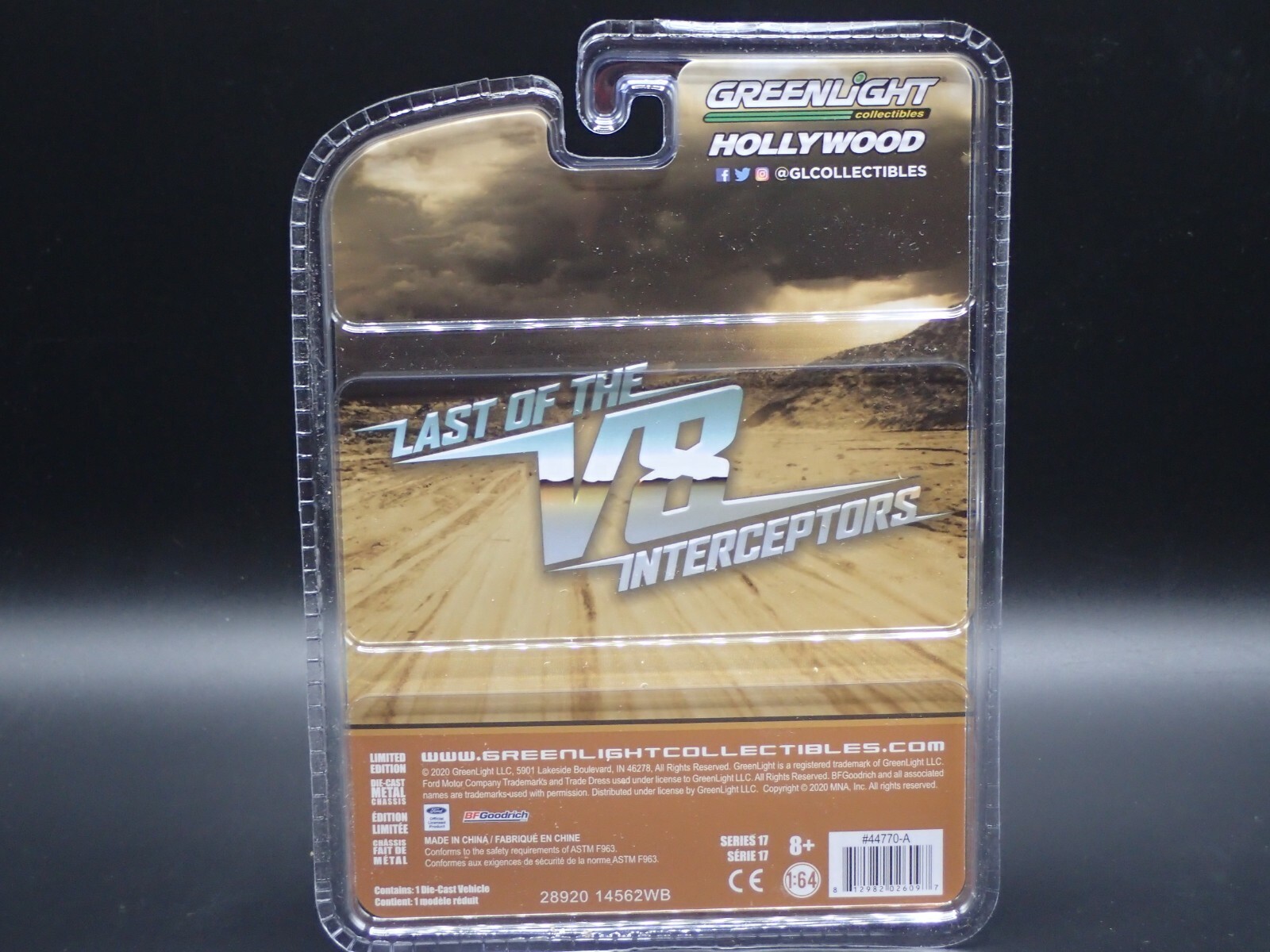 2020 GREENLIGHT MAD MAX 1973 FORD FALCON XB CAR HOLLYWOOD SERIES 17 1:64