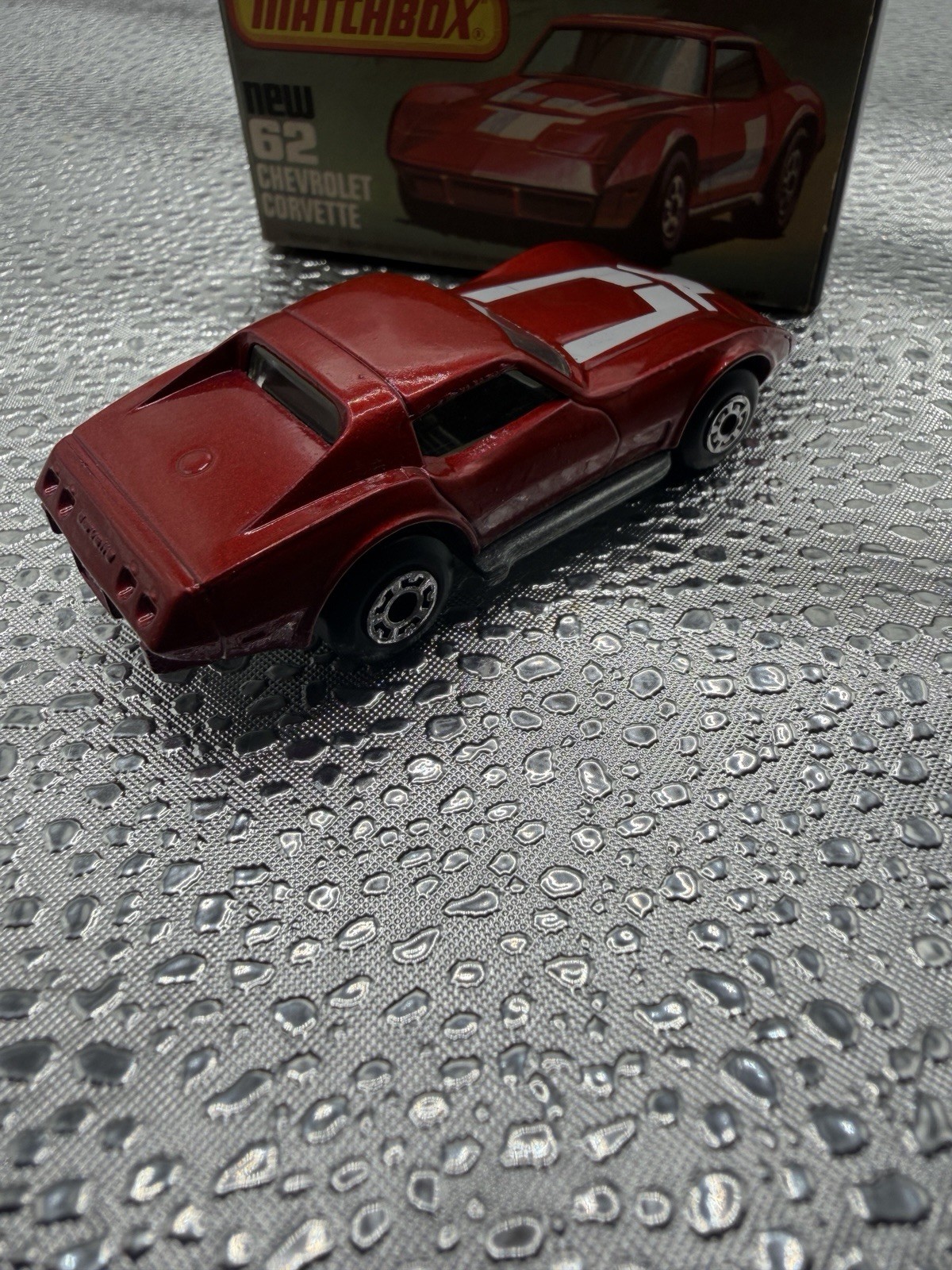 Matchbox Super Fast- Chevrolet Corvette – #62- 1979 Lesney England Pristine!