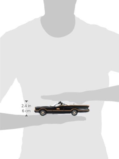 DC Comics 1966 Batmobile 1:24 Scale Die-Cast Car & Figures – Collector’s Edition