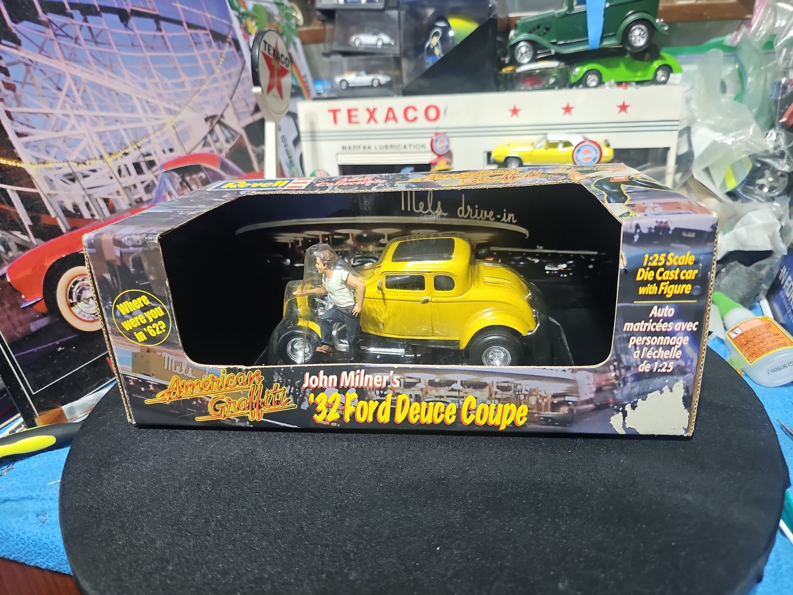 VINTAGE RARE REVELL AMERICAN GRAFFITI 1:25 FORD 1932 DEUCE COUPE JOHN MILNERS
