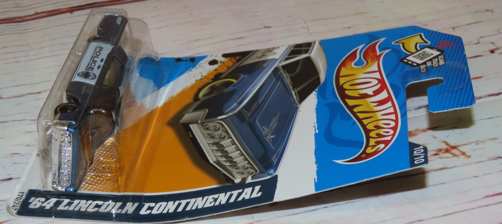 Hot Wheels HW Main Street ’64 Lincoln Continental Police